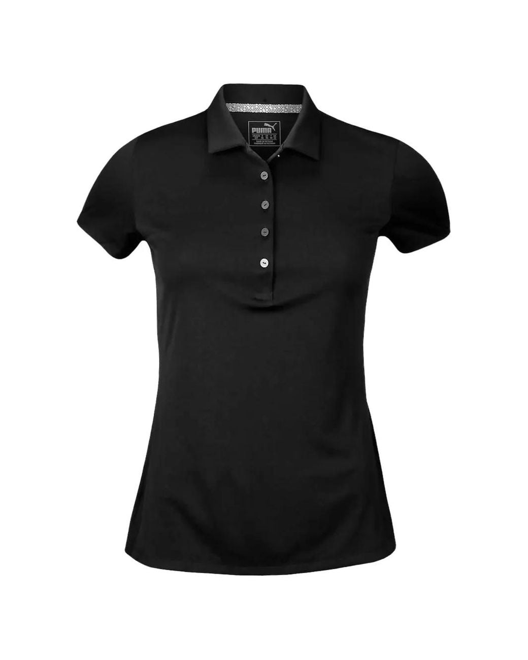 PUMA Black Pounce Polo Shirt