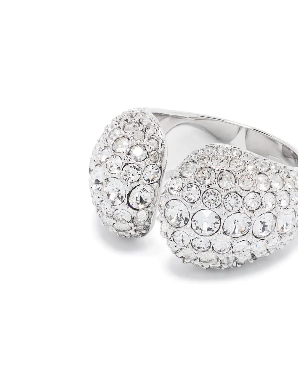 Swarovski Metallic Sublima cocktailring, rundschliff