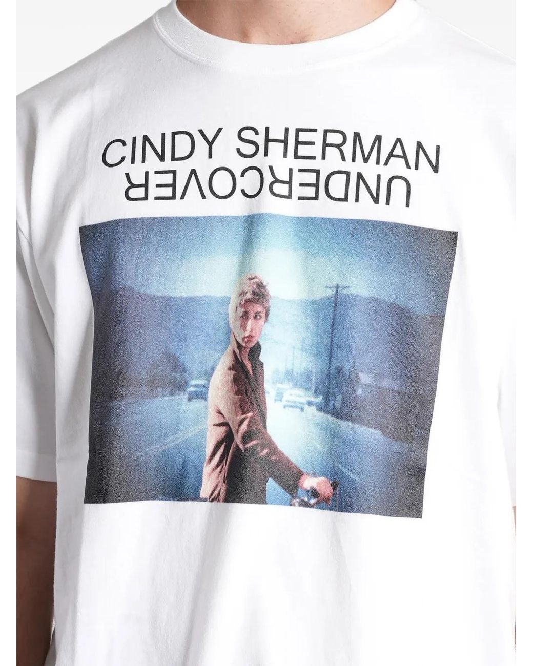 Undercover White Cindy Sherman Graphic-Print T-Shirt for men