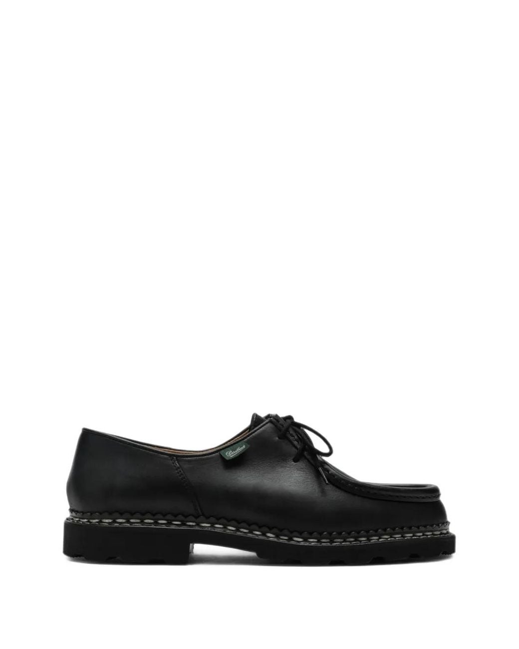 Paraboot Black Michael Leather Shoes for men