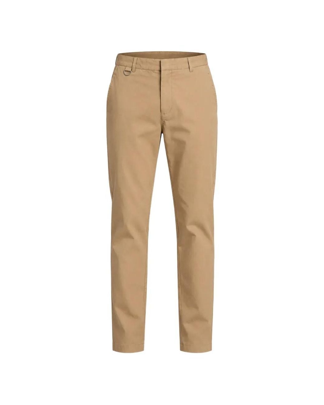 Low Brand Natural New George D-Ring Detail Trousers for men