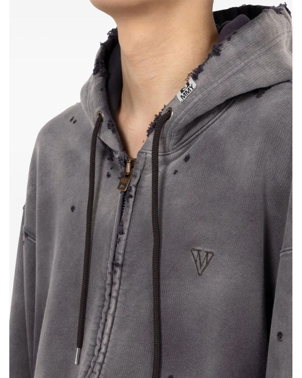 Maison Mihara Yasuhiro Gray Sweaters for men
