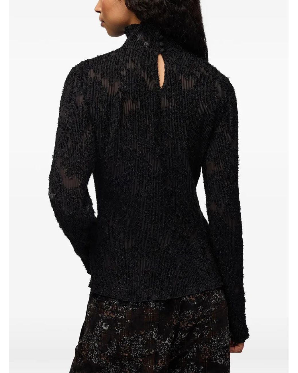 Ganni Black Turtleneck