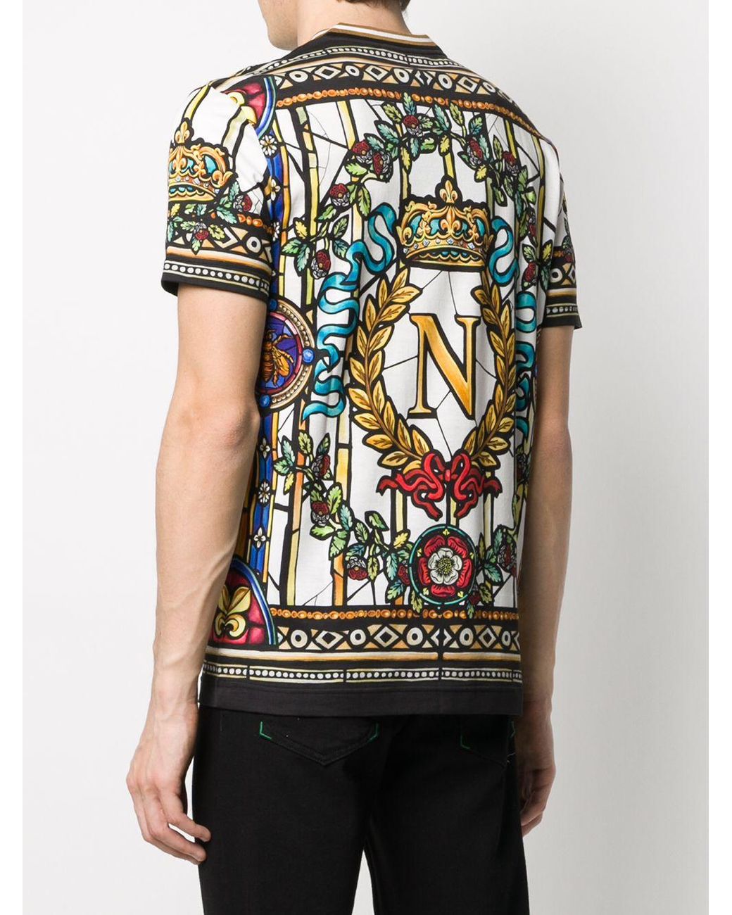 トップス Dolce&Gabbana Napoleon t-shirt Dolce & Gabbana Napoleon Print T-shirt in Black for Men | Lyst