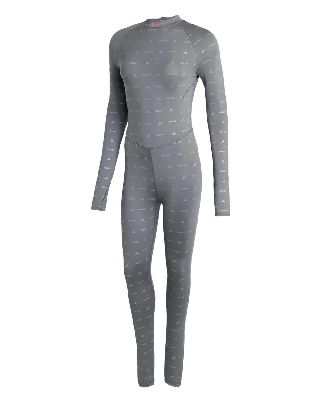 Adidas Gray X Moon Boot Long-Sleeves Patterned Tracksuit