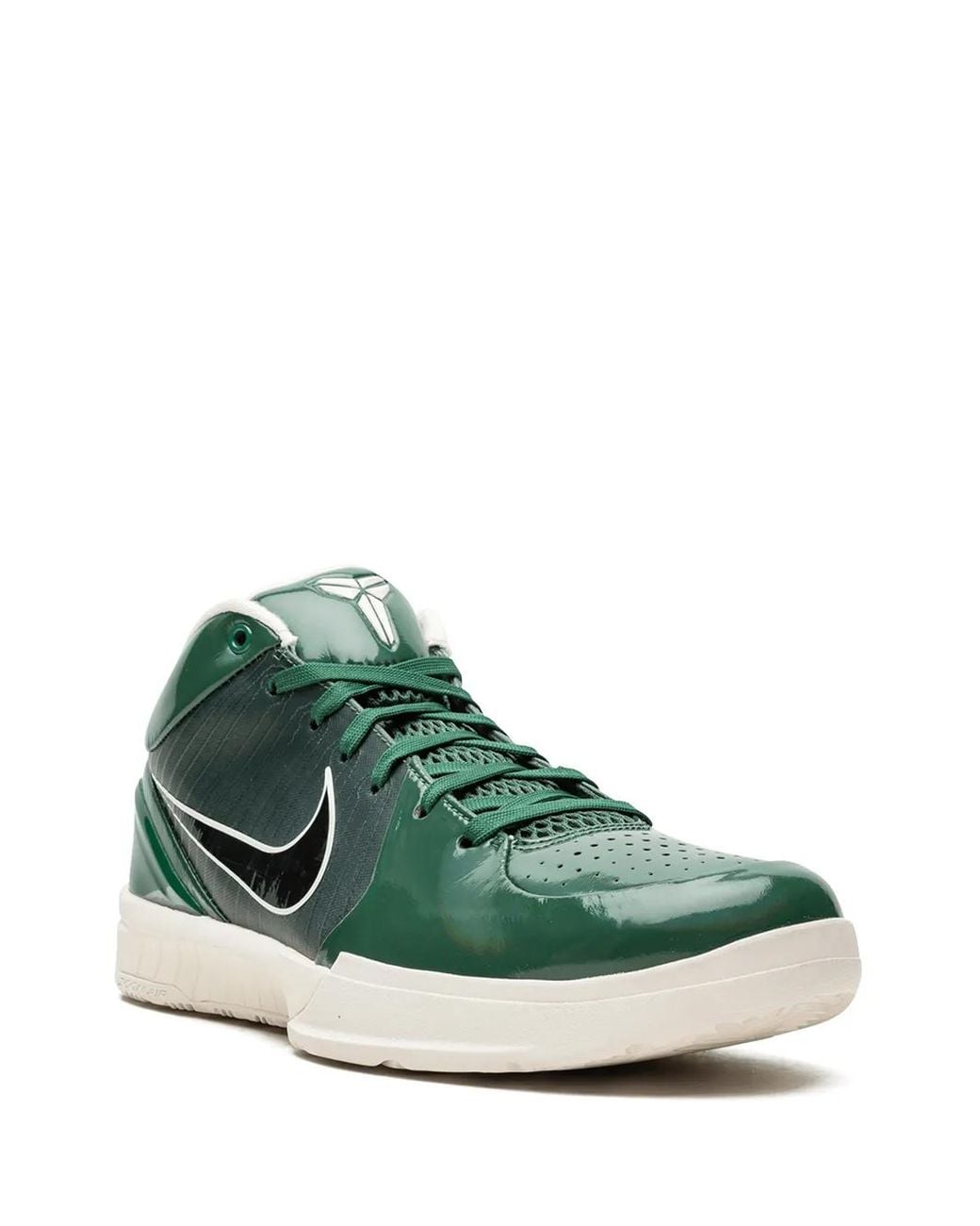 Nike Green X Undefeated Kobe 4 Protro "Milwaukee Bucks" Sneakers