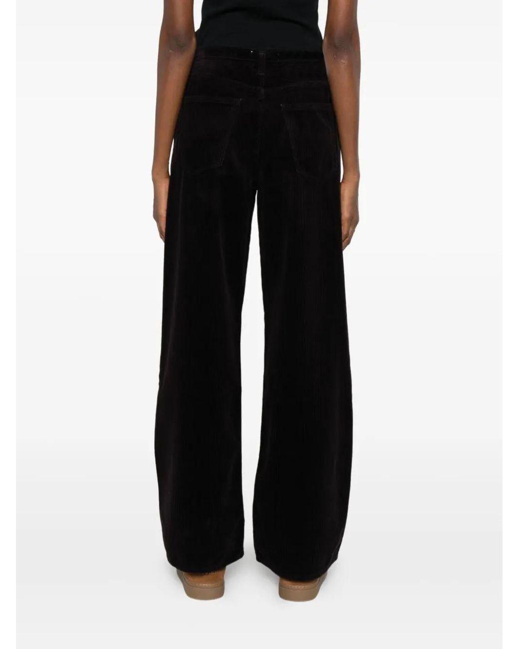Agolde Jeans Met V-Taille in het Black