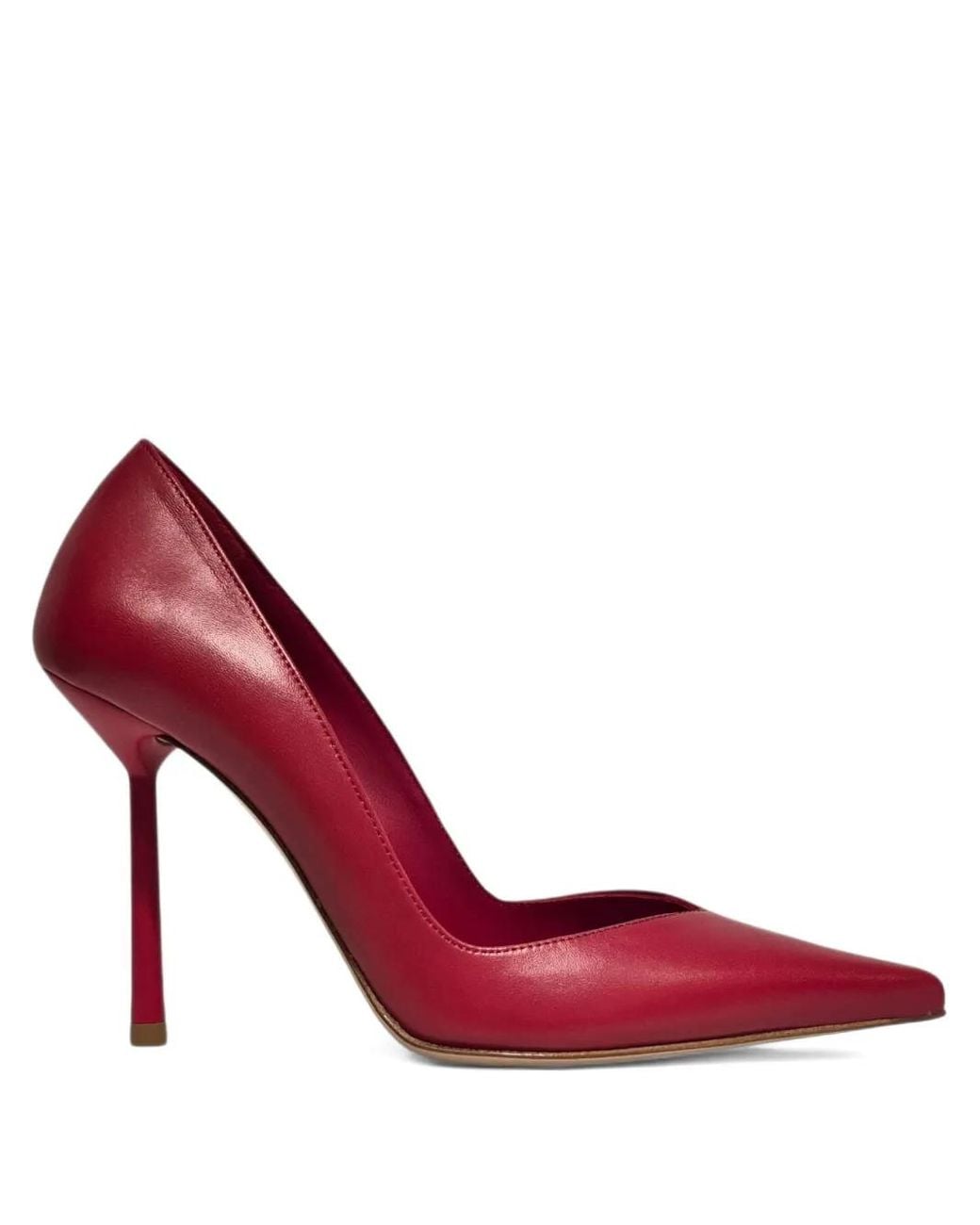 Le Silla Red 100Mm Vivienne Heeled Pumps