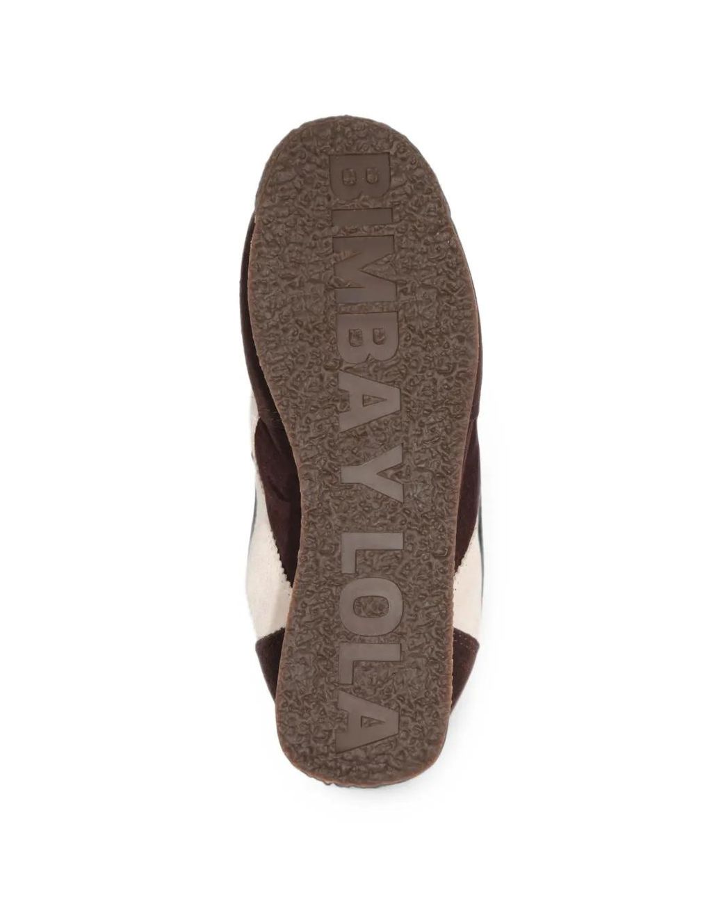 Bimba Y Lola White Wine Suede And Nylon 13 06 Sneakers