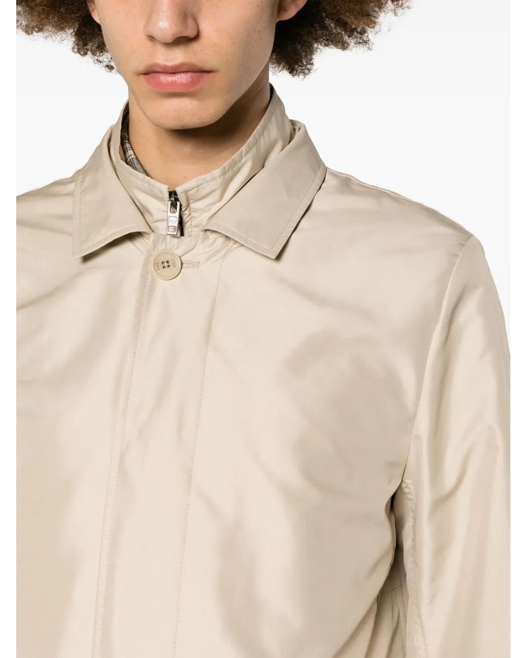 Fay Natural Morning Raincoat for men