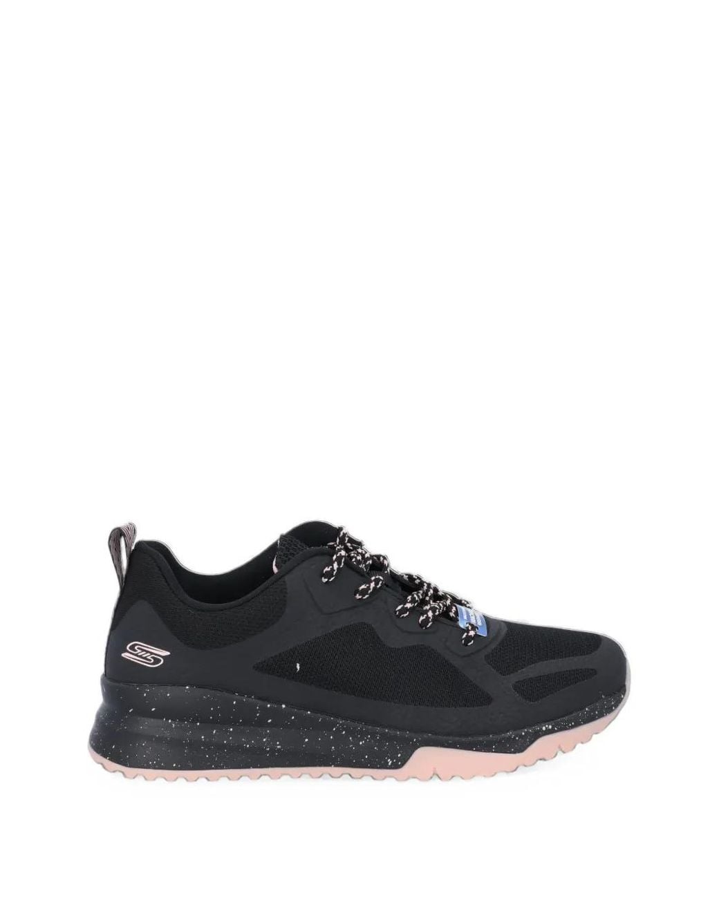 Skechers Black Bobs Speckled-Midsole Sneakers