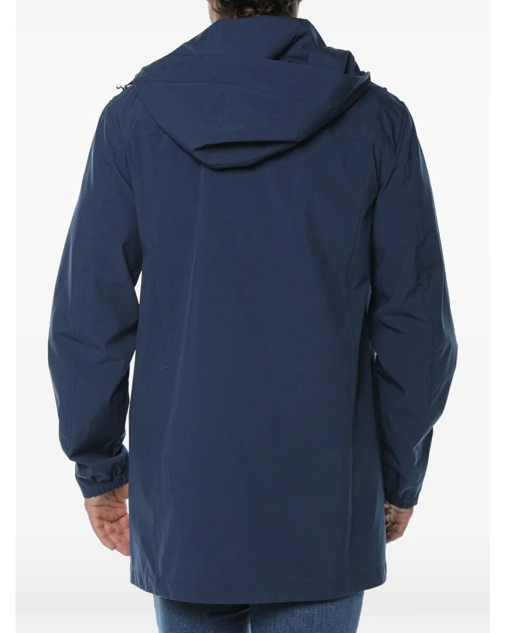Trussardi Blue Veste À Capuche for men