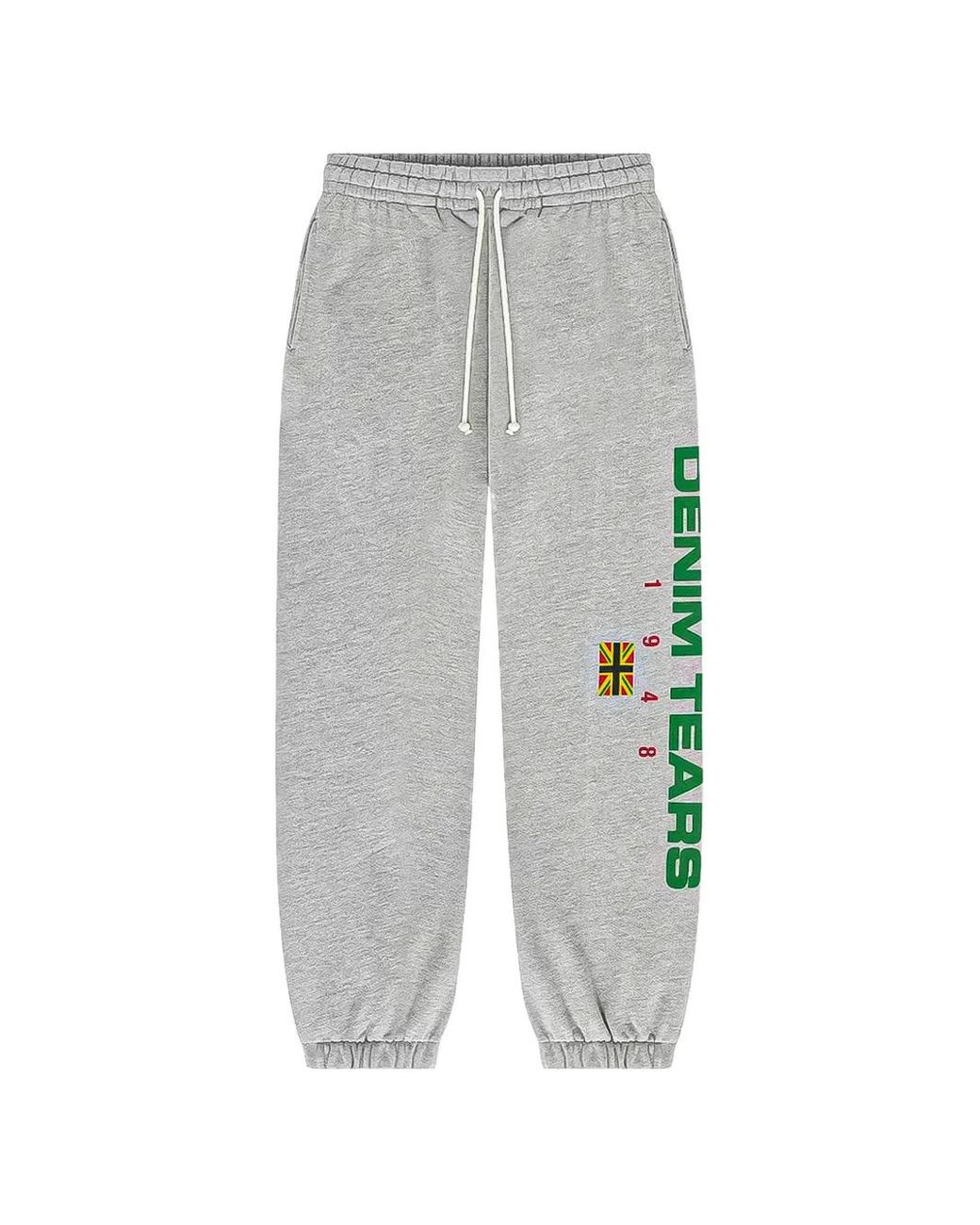 DENIM TEARS Gray Windrush Empire 1948 Track Pants for men