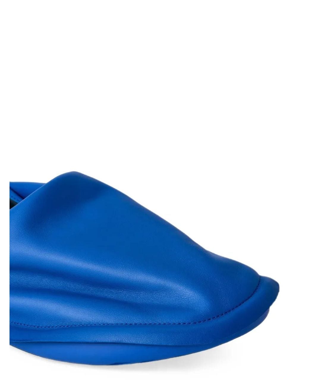 Camper Blue X Issey Miyake Round-Toe Leather Loafers for men