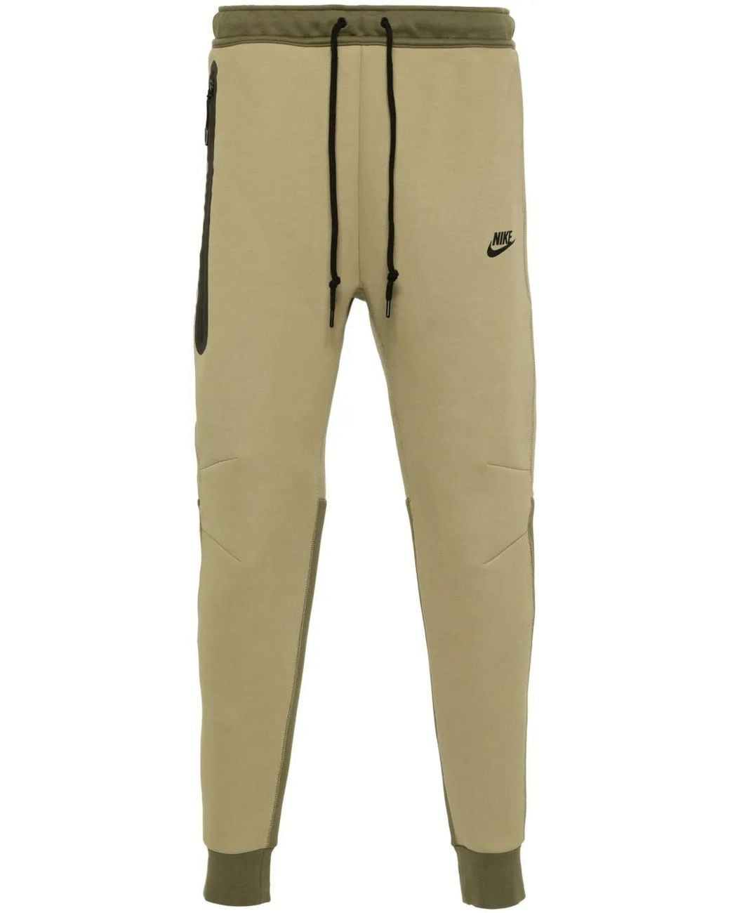 Nike Green Tech Fleece Tapered Track Pants for men