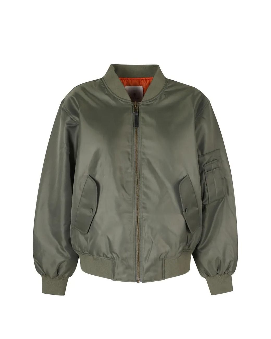 Anine Bing Green Leon Bomber Jacket