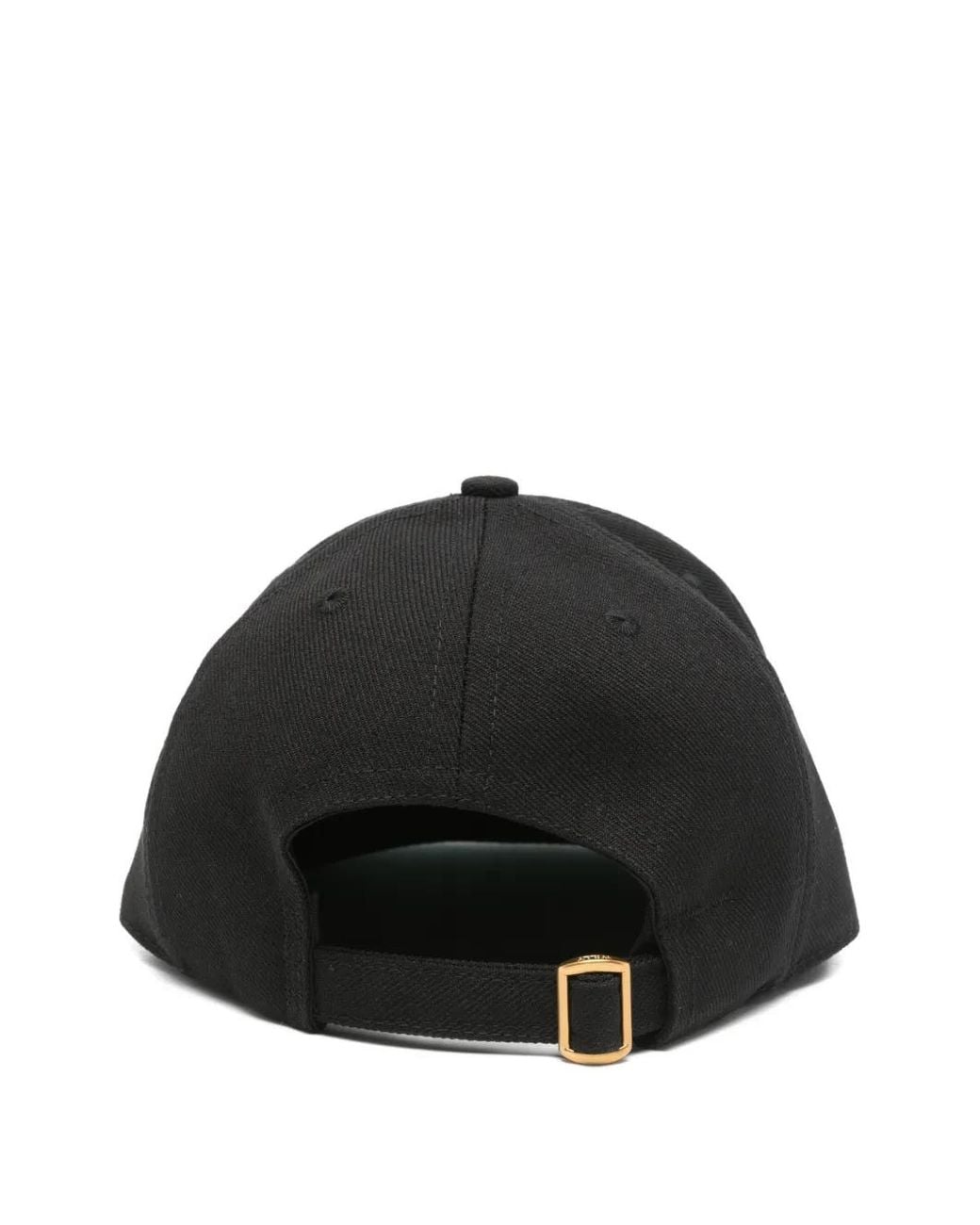 Willy Chavarria Black Embroidered Baseball Cap for men