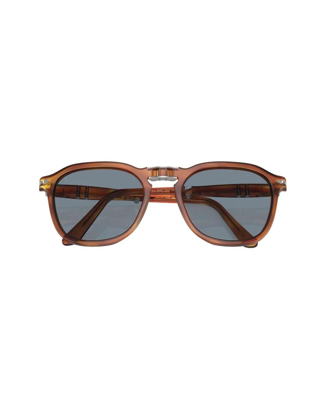 Persol Blue Square-Frame Sunglasses