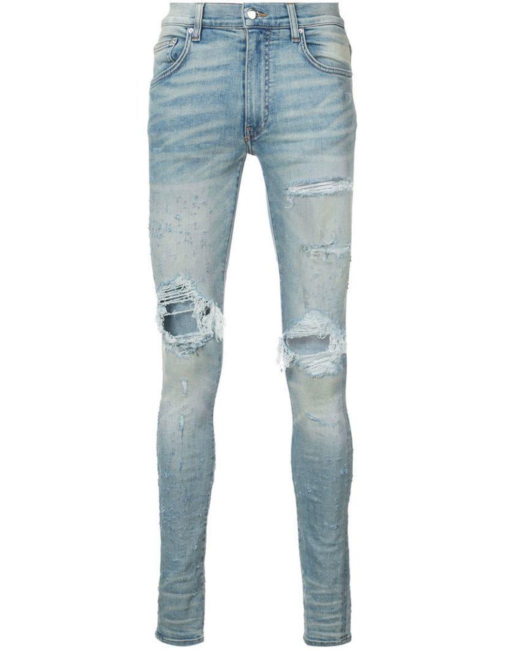 Amiri Shotgun Jeans in Blue for Men | Lyst UK