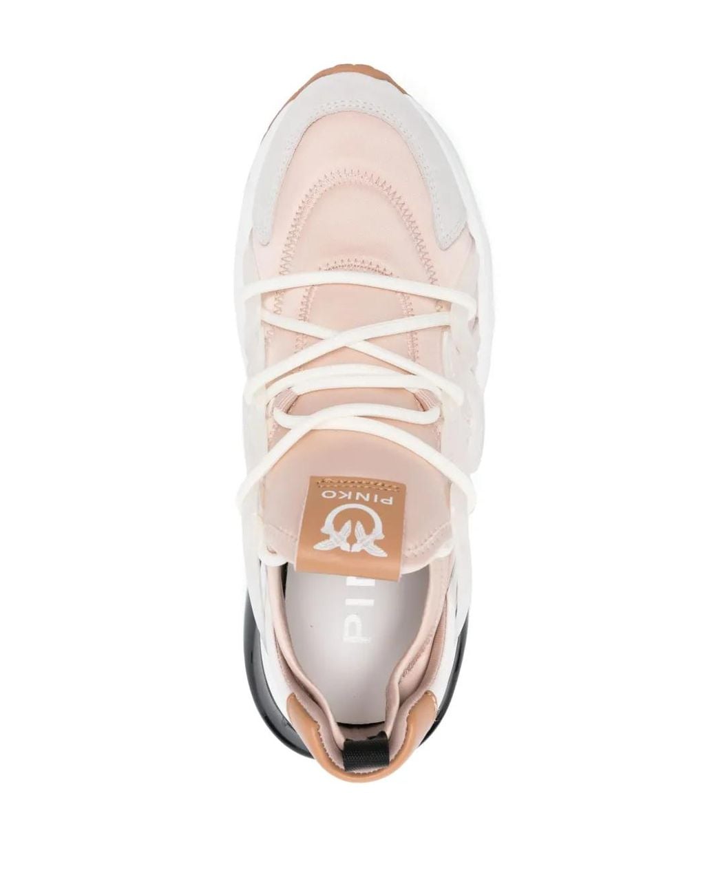 Pinko White Sneakers Pink