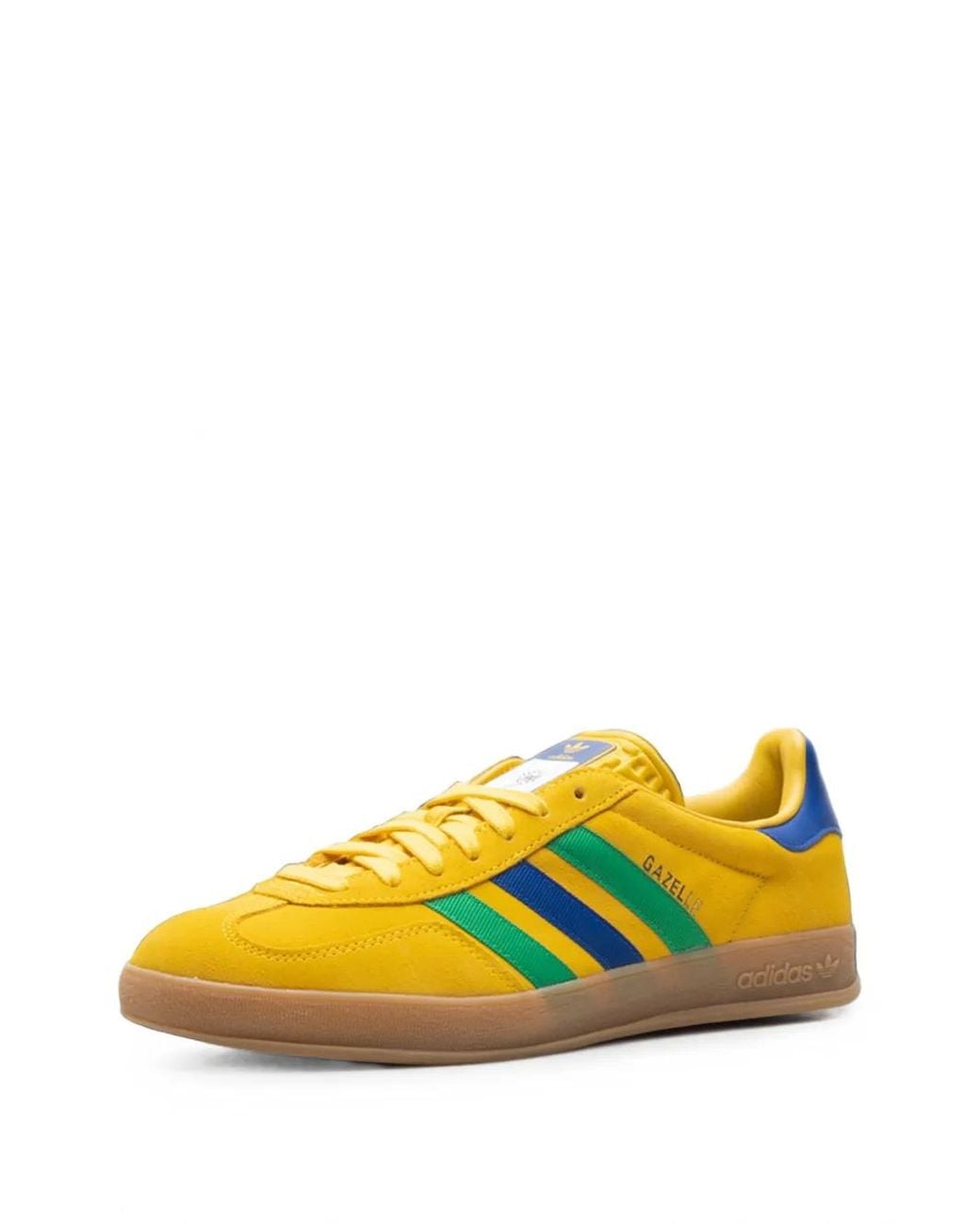 Adidas Yellow Gazelle Indoor Sneakers for men