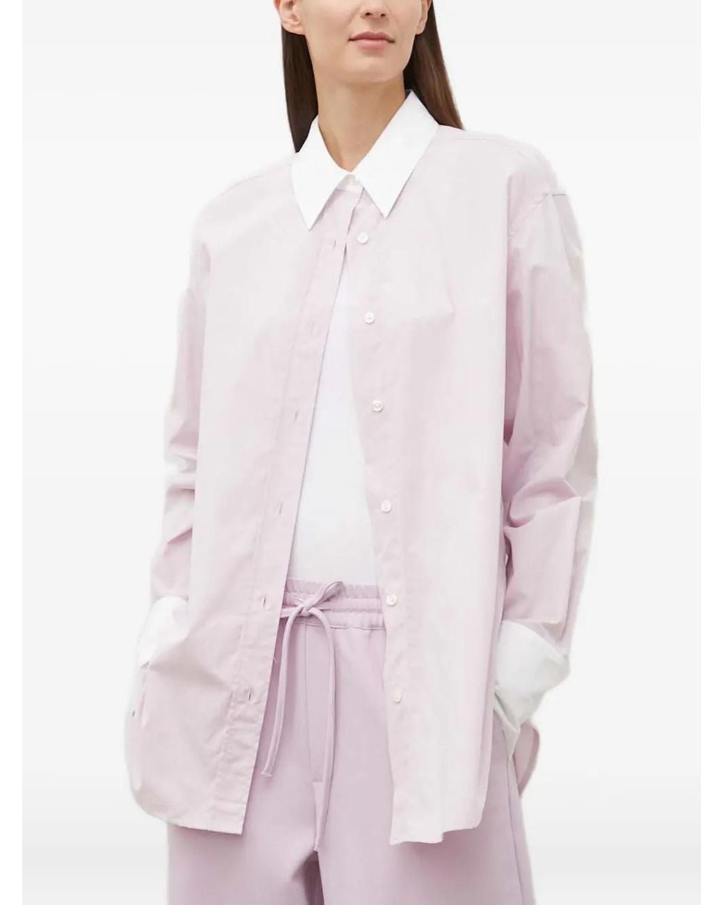 Samsøe & Samsøe Pink Salovas Collared Shirt