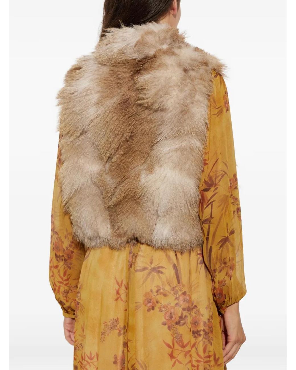 Forte_forte Natural Faux-Fur Gilet