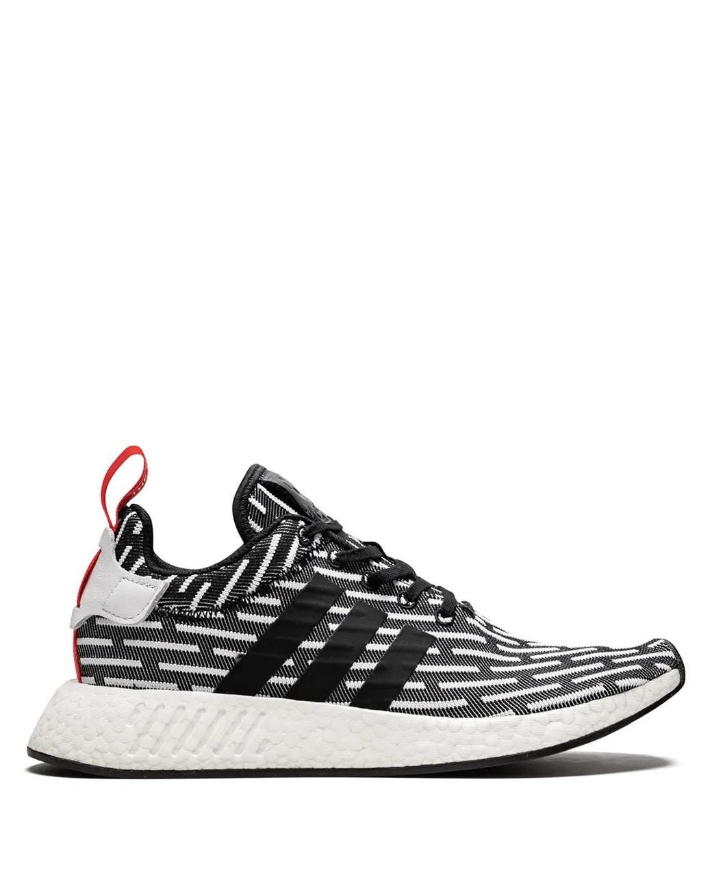 adidas Nmd_R2 Primeknit Sneakers in Black | Lyst