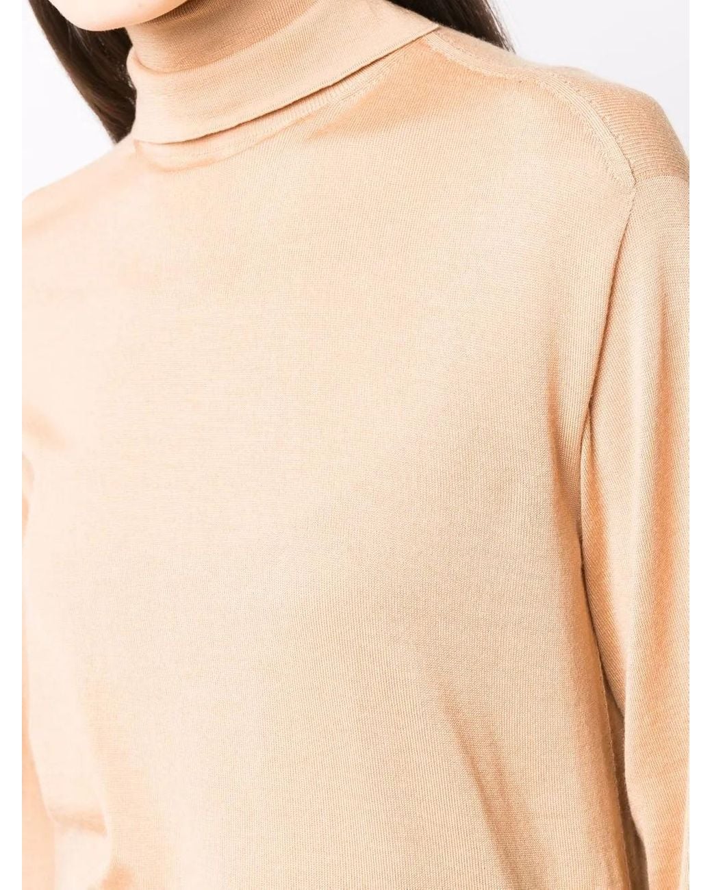 Jil Sander Multicolor Roll-Neck Fine-Knit Jumper