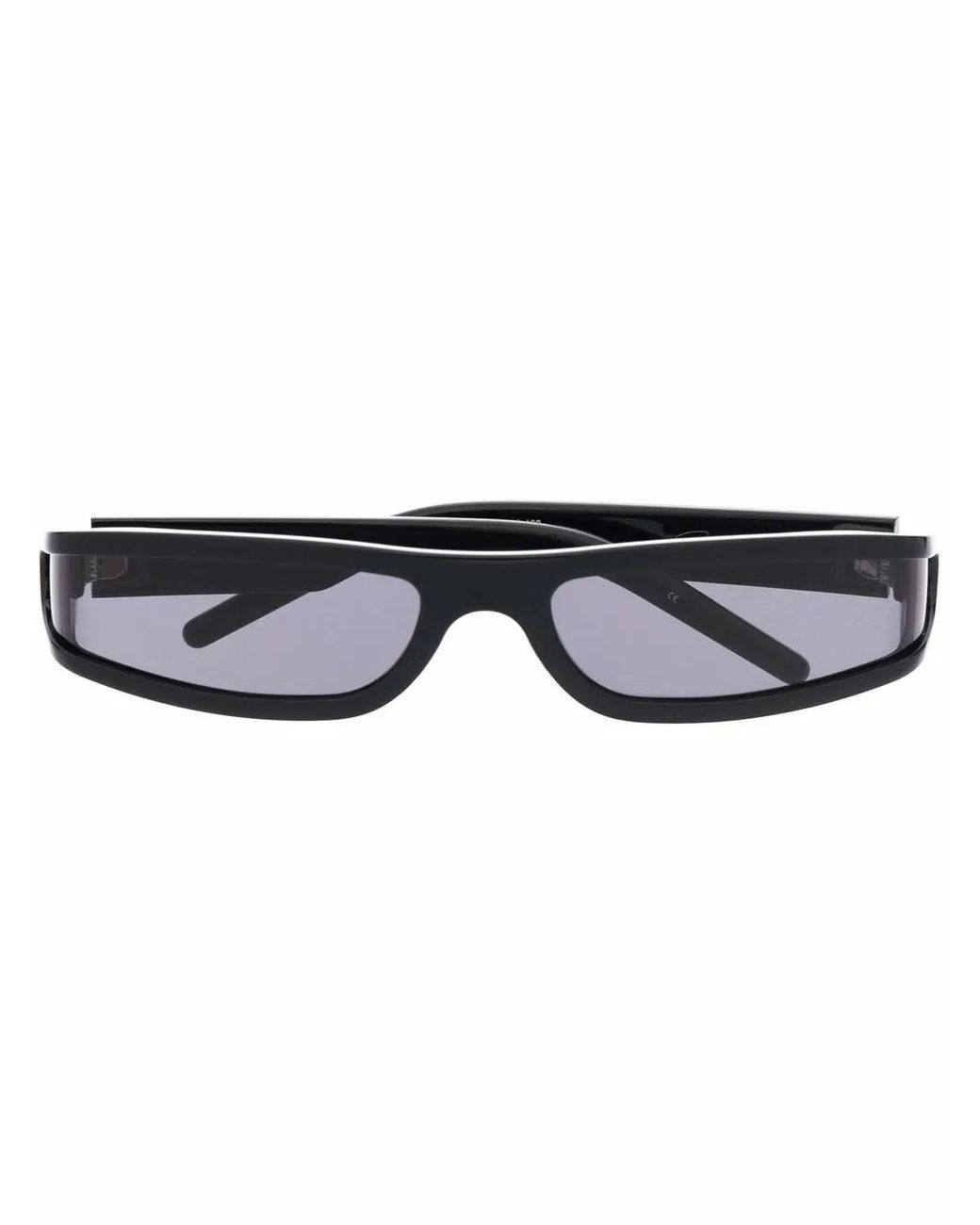 Rick Owens Black Fog Tinted Sunglasses