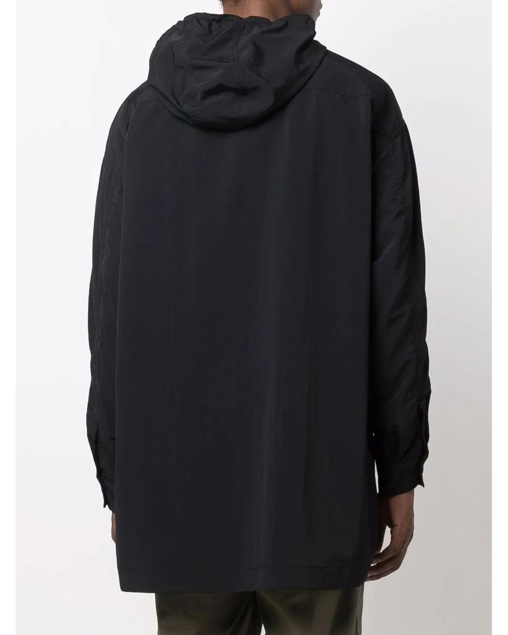 Jacquemus Black Zip-Sleeve Coat for men