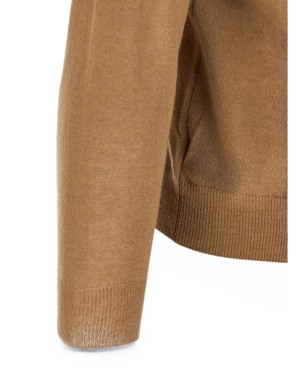 Zanone Natural Crew-Neck Long-Sleeve Sweater for men