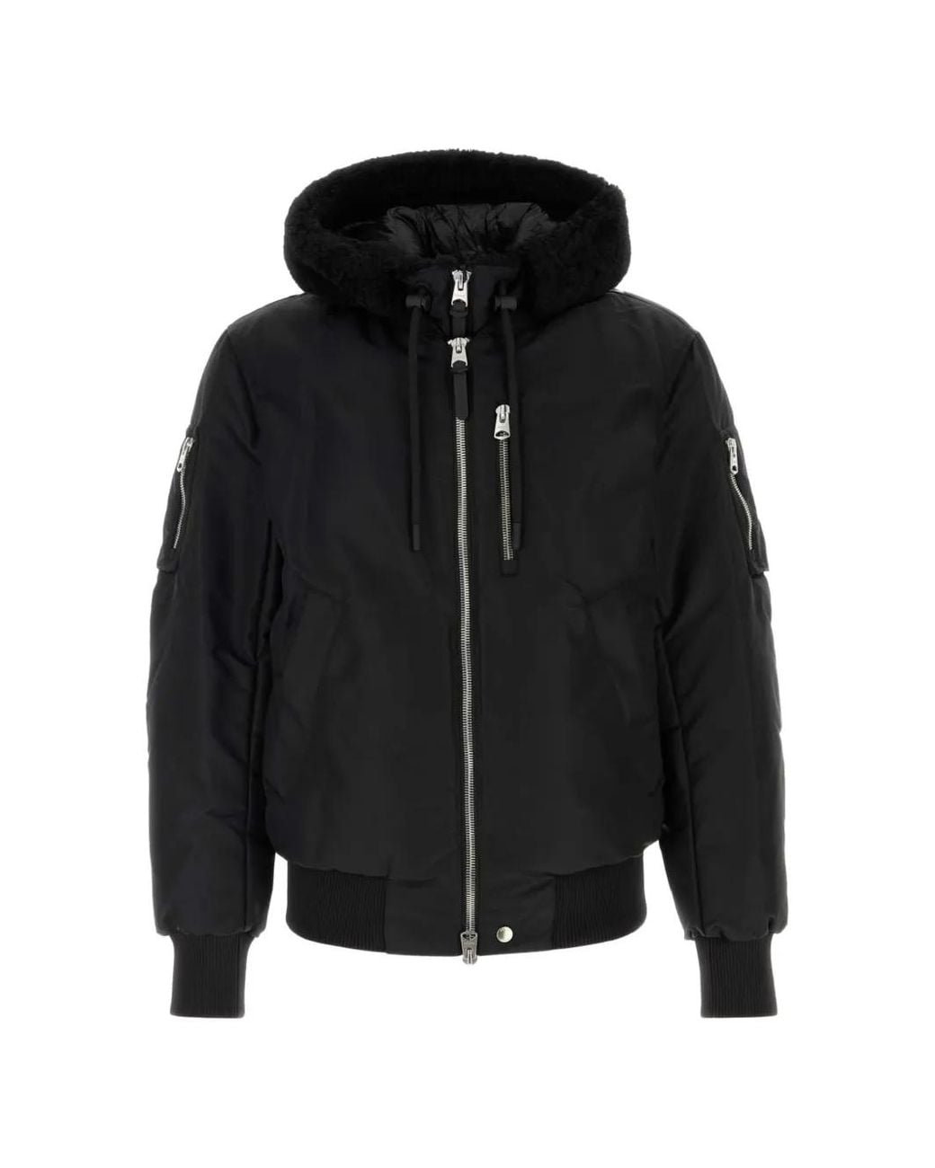 Mackage Black Veste Bomber August-Z for men