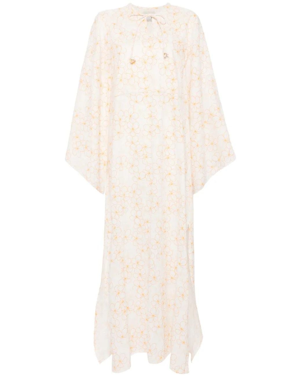 Robe Daisy Moza Bambah en coloris White