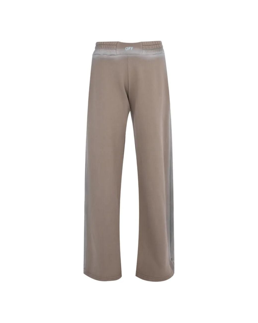 Off-White c/o Virgil Abloh Gray Spray-Effect Track Pants
