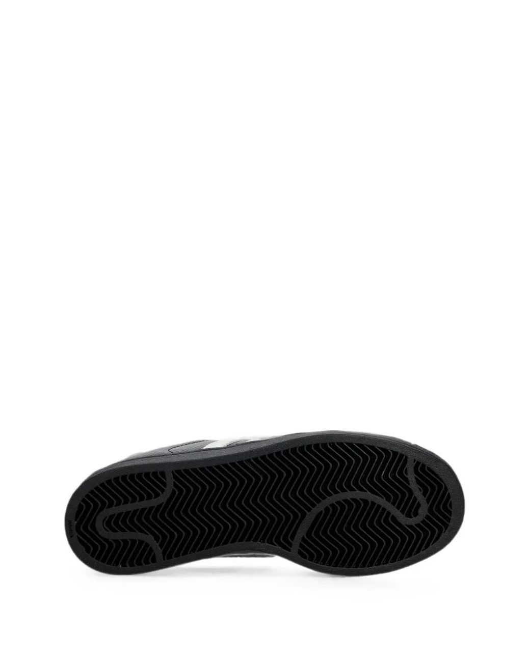 Adidas Black Superstar Ii Lace-Up Sneakers