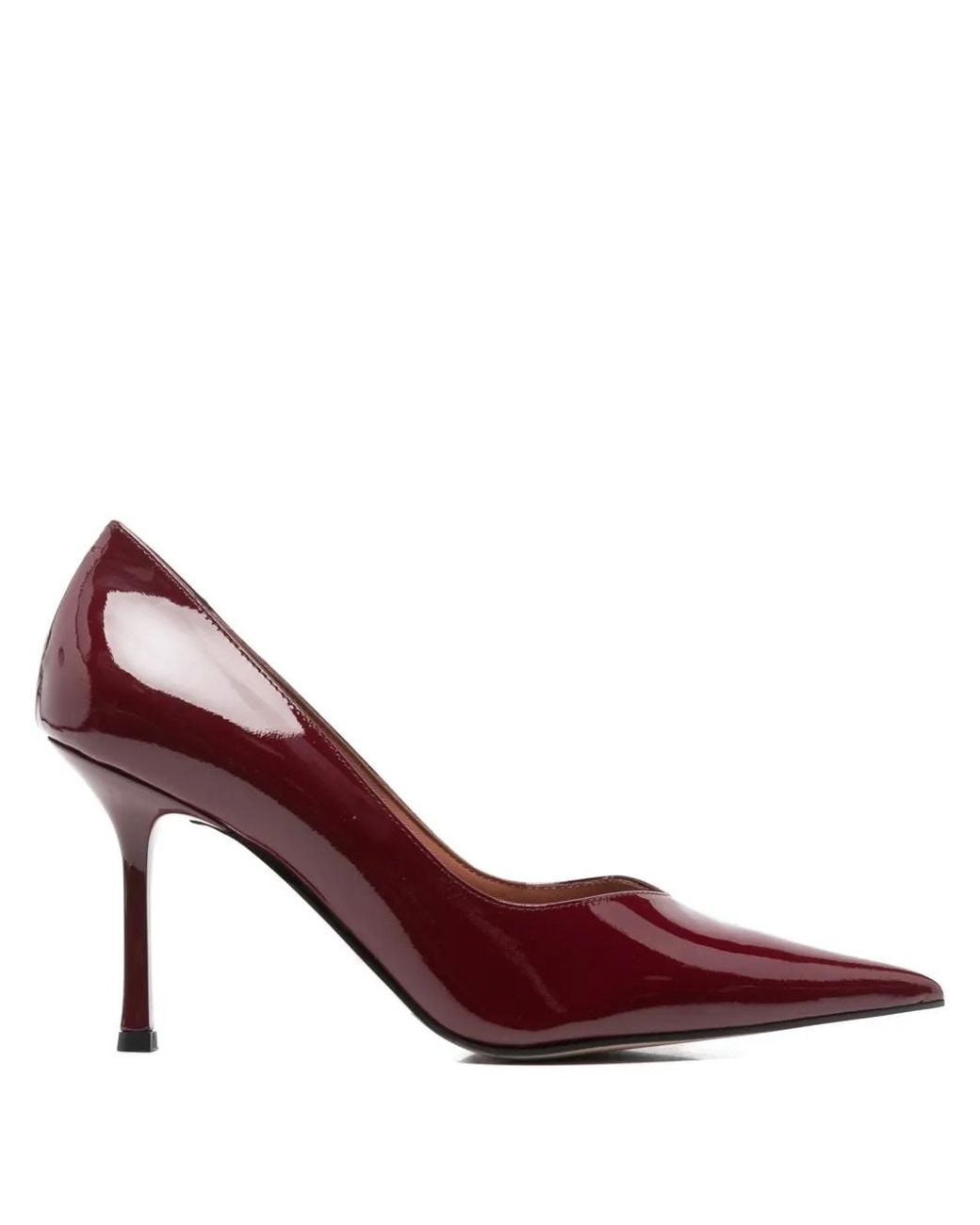 Castagna Purple 85Mm Anya Pointed-Toe Pumps