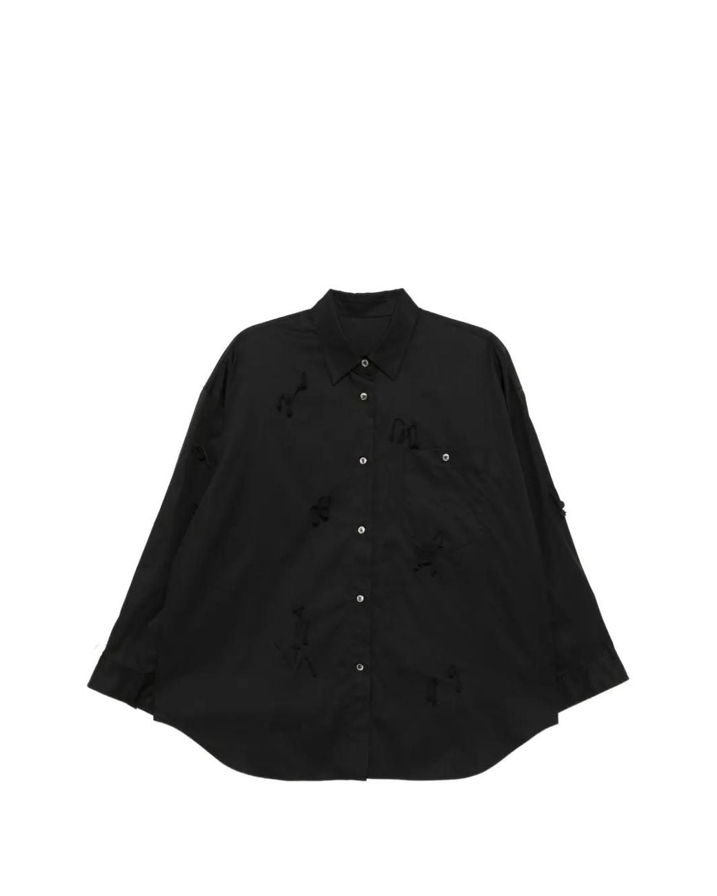 JNBY Black Appliqué Shirt