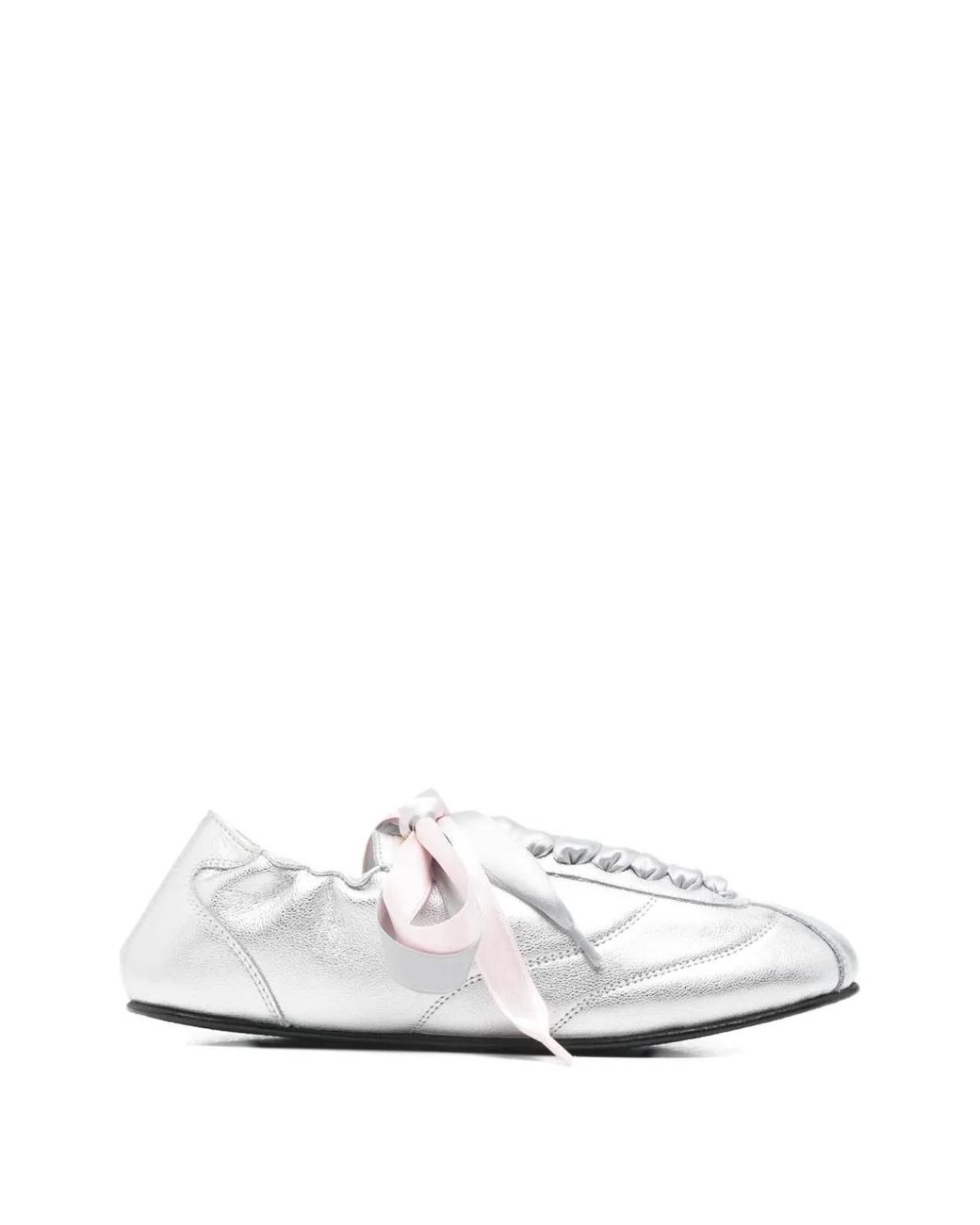 Repetto White Tennis Silk