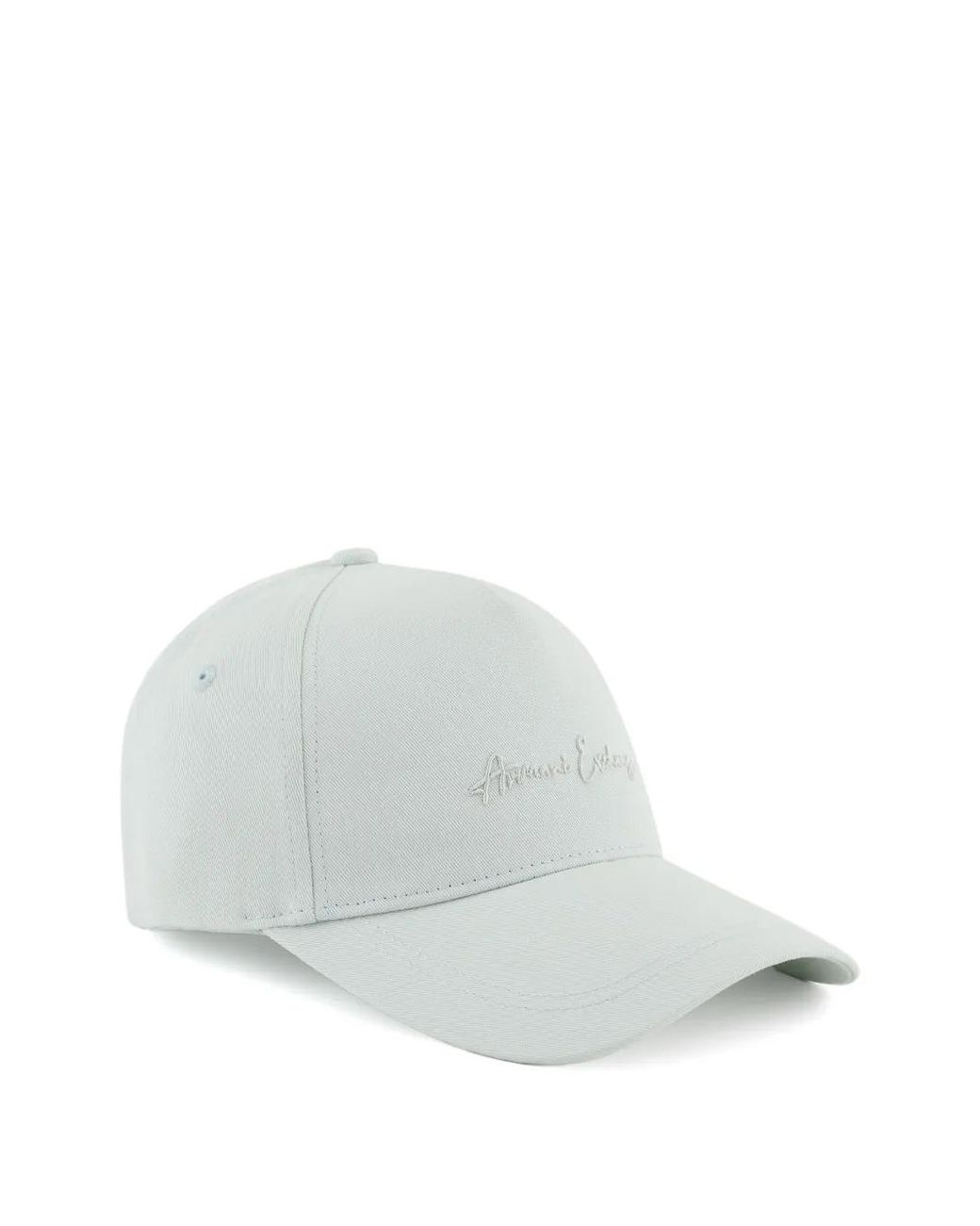ARMANI EXCHANGE White Casquette À Logo Brodé