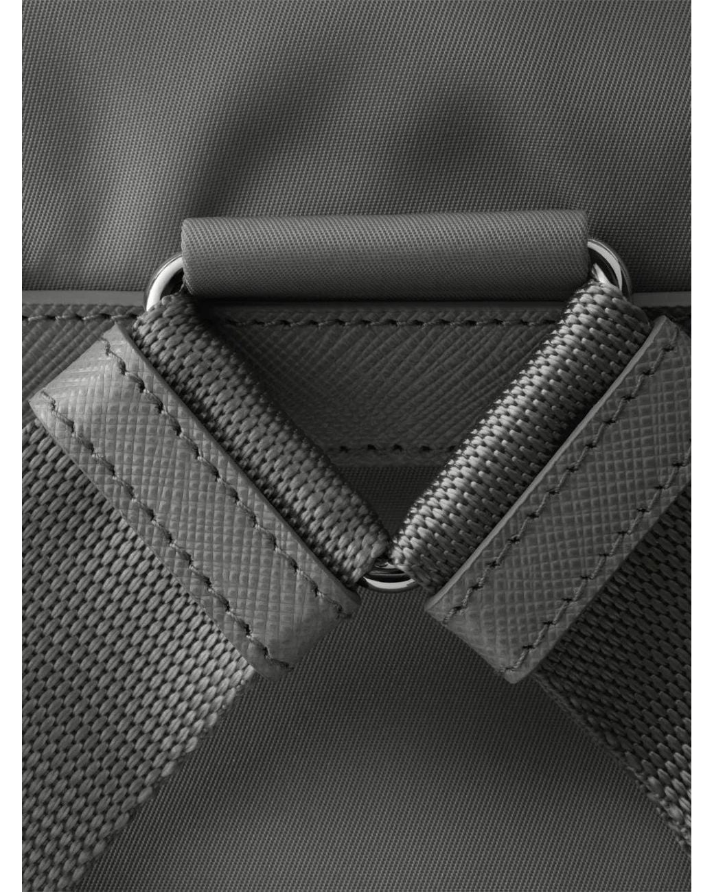 Prada Gray Medium Re-Nylon Backpack