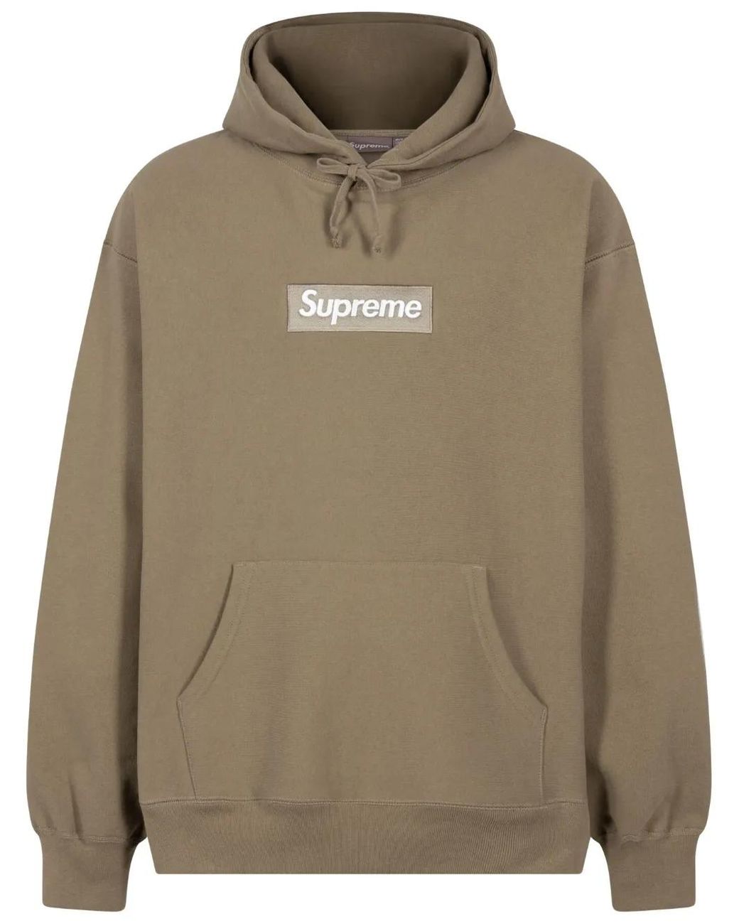 Sudadera Box Logo Con Capucha Supreme de color Green