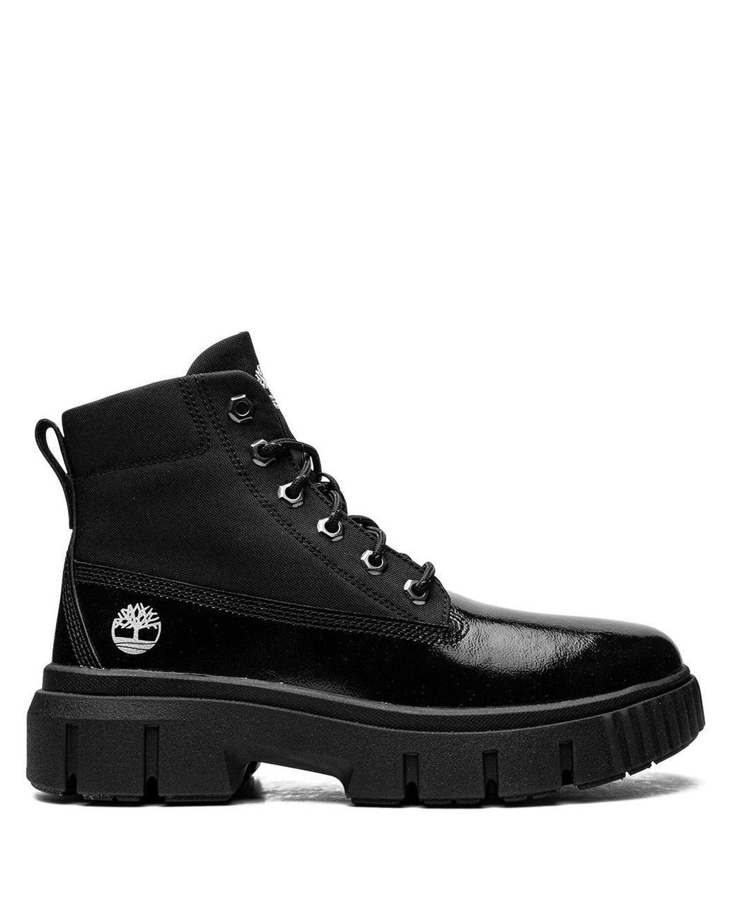 Timberland Greyfield Lace-up Boots in Black | Lyst