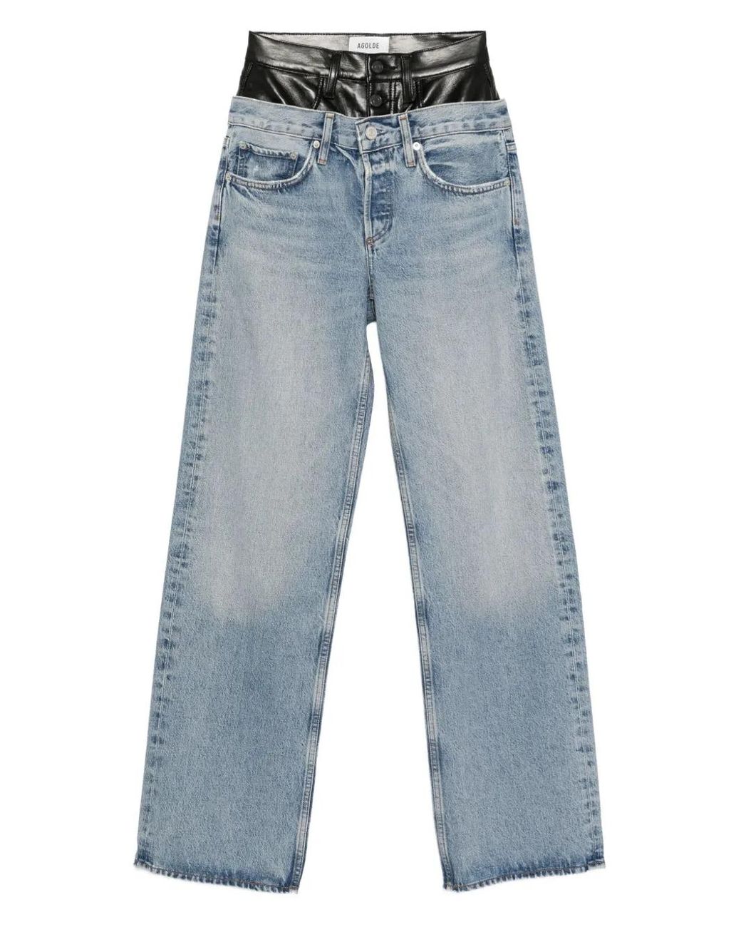 Jeans Elson di Agolde in Blue