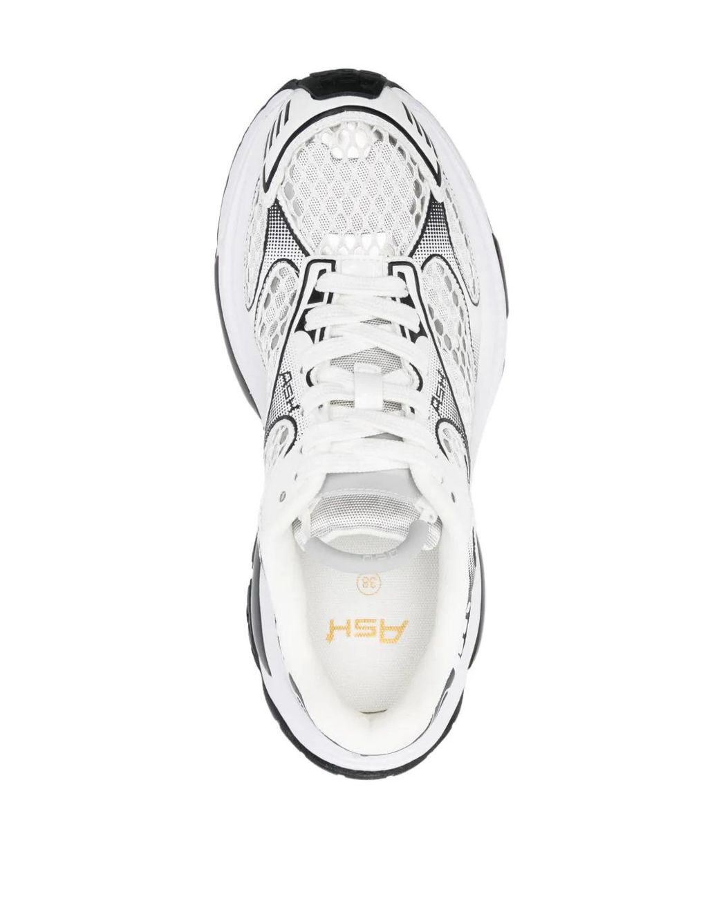 スニーカー ASH SNEAKERS WHITE/WATER ASH Sneakers | Platform, Wedge, & Designer Sneakers