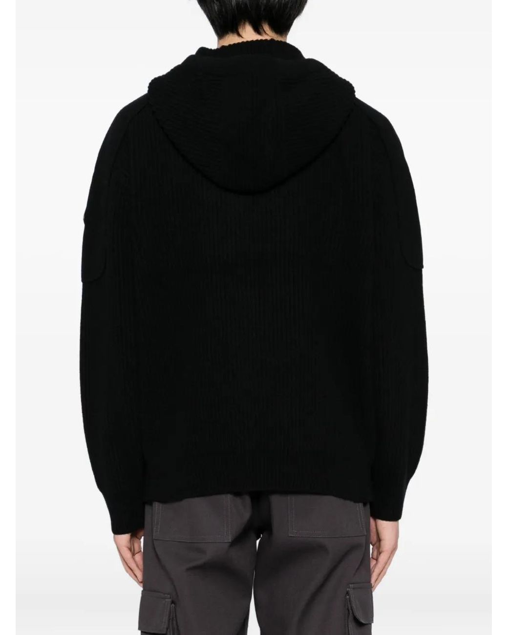 Moose Knuckles Colson Pullover Hoodie in het Black voor heren