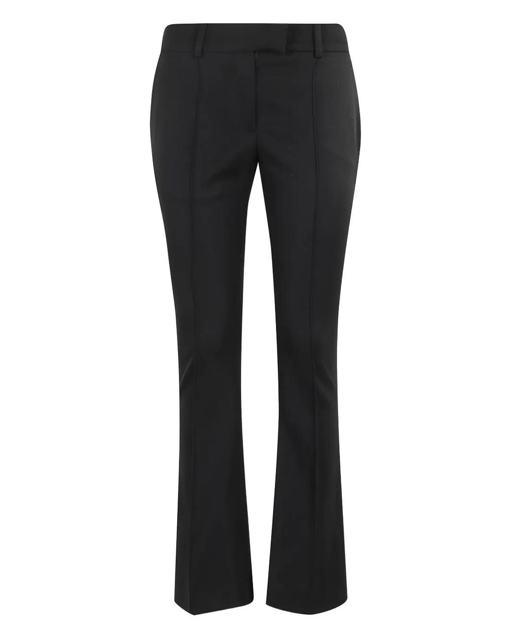 Pantalones De Lana The Attico de color Black