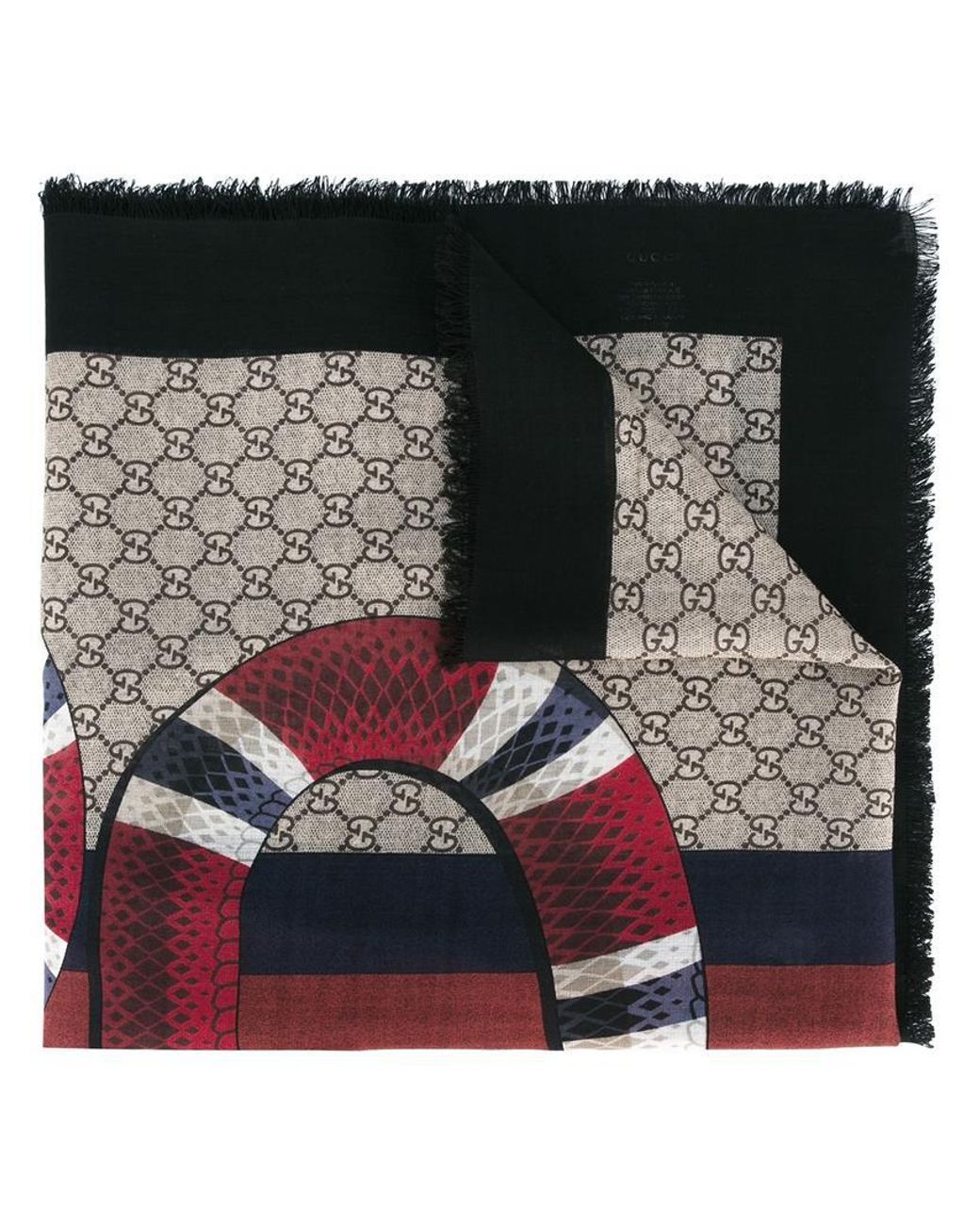 Gucci snake hotsell scarf mens