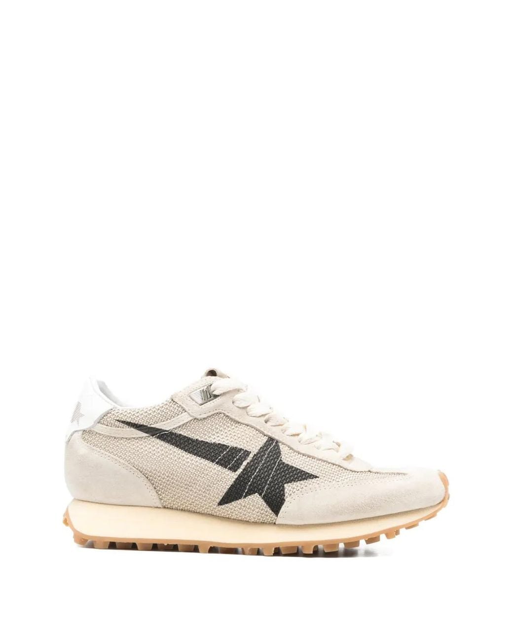 Golden Goose Deluxe Brand White Marathon Sneakers