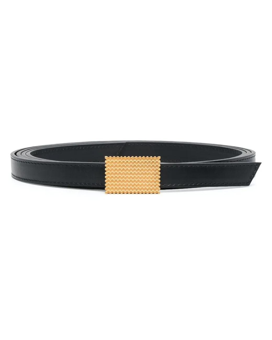 Lanvin Black Concerto Double Row Belt Accessories
